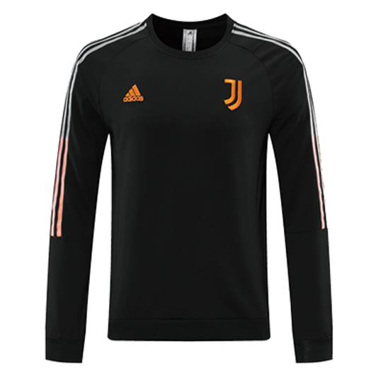 2021/22 Juventus Black Travel Training Sweatshirt